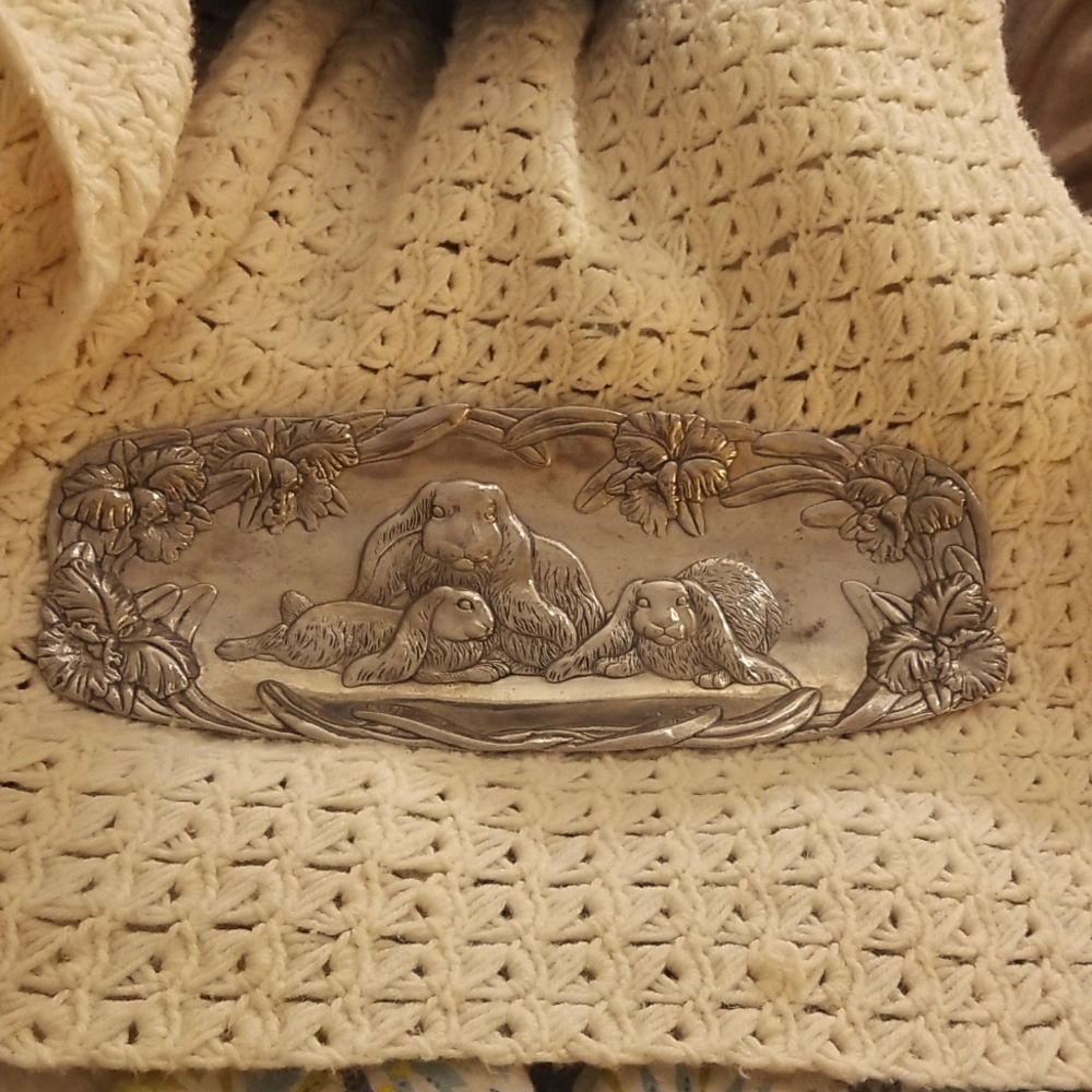 Vintage Arthur Court Bunny Tray
